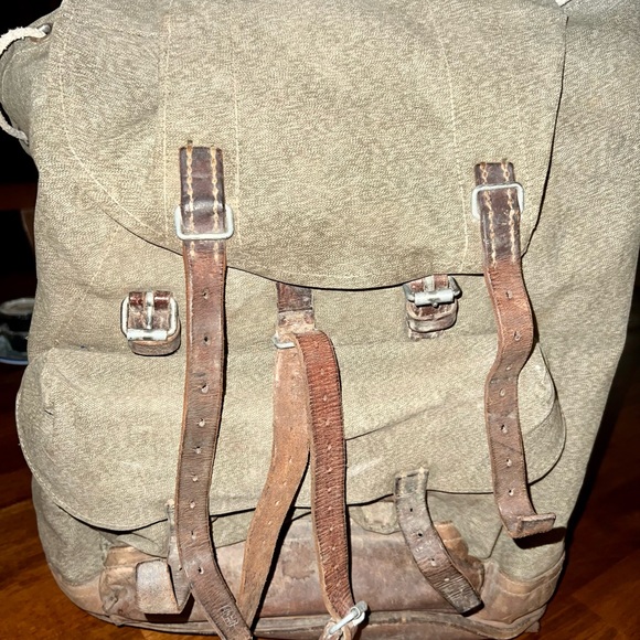 Jerry Seinfeld Vintage Military UNIQUE history Rucksack Memorabilia Bag - Picture 2 of 16